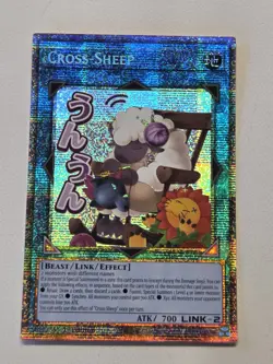 Cross-Sheep RA05-EN106 Starlight Rare Stamped Yugioh Rarity Collection 5 Mint - Image 1