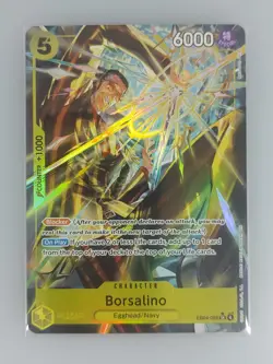 Borsalino Alt Art EB04-058 SR Adventure On Kami’s Island One Piece OP15 English - Image 1