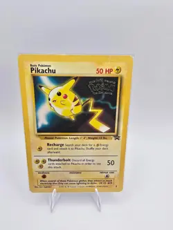 Pokemon Pikachu 4 Wizards Black Star Promo Rare Card English - Image 1