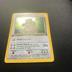 Pokemon Card Kangaskhan 5/64 Holo Rare Jungle 1st Edition Great Condition - Image 2
