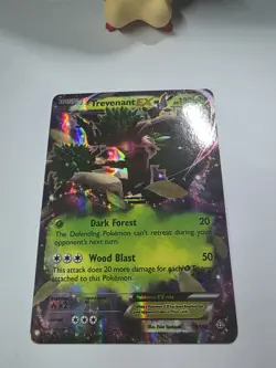 Pokemon TCG Trevenant EX Primal Clash Holo Card 19/160 Rare NM - Image 2