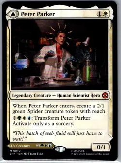 Peter Parker 10 Marvel's Spider-Man - Magic The Gathering MTG - NM - Image 1