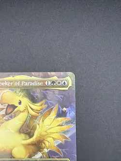Choco, Seeker of Paradise MTG (Borderless) (Chocobo Track Foil) Final Fantasy - Image 3