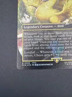 Choco, Seeker of Paradise MTG (Borderless) (Chocobo Track Foil) Final Fantasy - Image 5