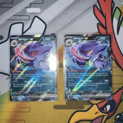 Pokemon TCG Gengar EX Temporal Forces Ultra Rare Card 104/162 - Image 1