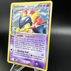 2006 Pokemon EX Dragon Frontiers Typhlosion Delta Species Holo Rare 12/101 LP - Image 5