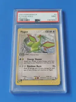 Pokemon EX Dragon Flygon Holo 4/97 PSA 9 MINT Graded - Image 1