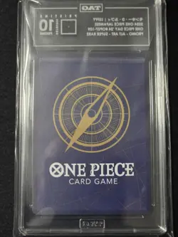 Monkey D. Luffy OP07-109 SR Promo ONE PIECE DAY 24 TAG PRISTINE 10 - Image 2