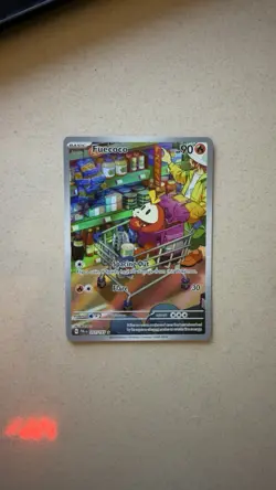 Pokemon TCG Fuecoco Scarlet & Violet Full Art Mint Black Star Holo Card 201/193 - Image 1