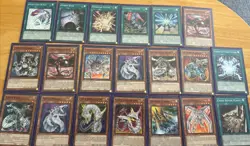 Lot 20 Cyber Dragon Core Dinosaur Yu-Gi-Oh 1st Edition 1996 Spell Card Set Burst - Image 1
