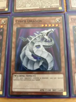 Lot 20 Cyber Dragon Core Dinosaur Yu-Gi-Oh 1st Edition 1996 Spell Card Set Burst - Image 3