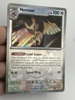 Noctowl 078/131 - Master Ball Reverse - Prismatic Evolutions Pokemon Card (A2 - Image 4