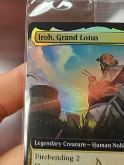 SEALED Iroh, Grand Lotus Extended Art ✨Foil✨ Box Lunch Promo 0002 MTG - Image 2