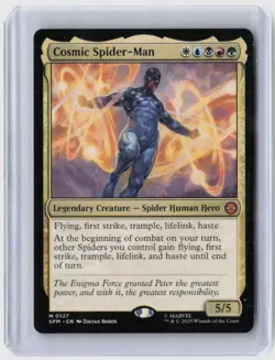 Marvel's Spider-Man #127 Cosmic Spider-Man Regular - Image 1