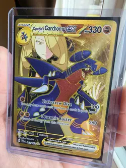 Cynthia's Garchomp ex 241/182 Sv10: Destined Rivals Holo RARE Pokemon card - Image 1