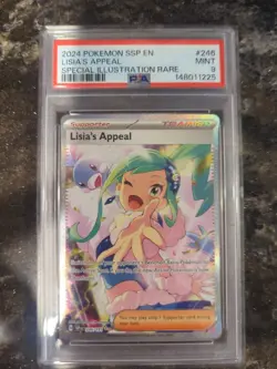 Pokemon TCG Lisia's Appeal Special Illustration Rare 246/191 PSA 9 - Image 1