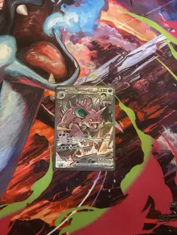 Pokemon TCG Team Rockets Nidoking EX 233/182 Destined Rivals - Image 3