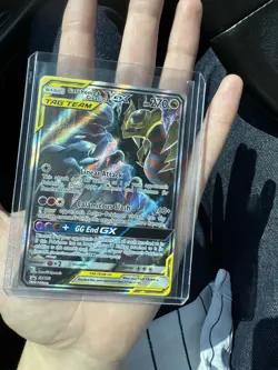 Pokemon Garchomp and Giratina GX SM193 Black Star Promo Card - Image 3