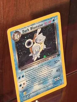 Pokemon - Dark Blastoise - Holographic Rare - Team Rocket Set - 3/82–SWIRL - Image 2