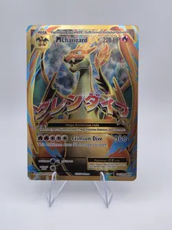 Pokemon TCG Evolutions Full Art Holo Rare Card M Mega Charizard EX 101/108 NM - Image 1
