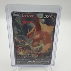 Pokemon TCG Charizard V Sword & Shield: Brilliant Stars 154/172 Holo Ultra Rare - Image 1
