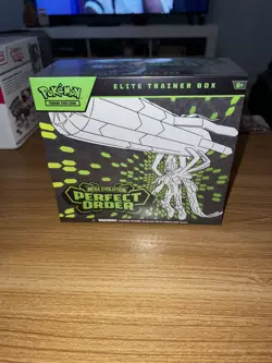 Pokemon TCG: Mega Evolution Perfect Order Elite Trainer Box ETB - Image 1