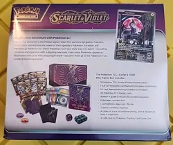 Pokemon TCG Scarlet and Violet Base Elite Trainer Box ETB Miraidon SEALED NEW 820650853418 - Image 3