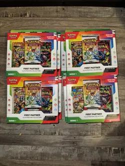 Pokemon TCG First Partner Illustration Collection Series 1 - Lot of 8 - Image 1