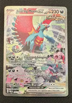 Roaring Moon EX 251/182 Paradox Rift Special Illustration Rare NM Pokemon TCG - Image 1