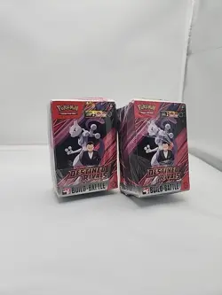 Pokemon Destined Rivals Build and Battle Box Factory Sealed Ships Fast LOT OF 2 - Image 3