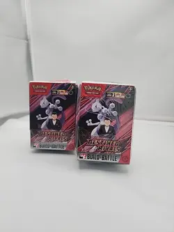 Pokemon Destined Rivals Build and Battle Box Factory Sealed Ships Fast LOT OF 2 - Image 4