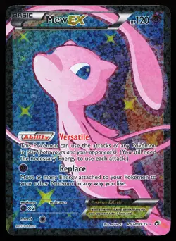 Mew EX RC24/RC25 Holo Legendary Treasures Radiant Collection Pokemon Card - Image 1