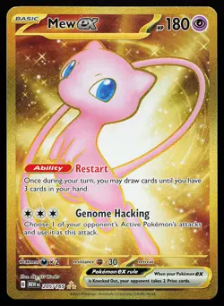 Mew ex 205/165 Holo Secret Rare Scarlet & Violet 151 Pokemon Card - Image 1