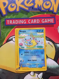 Wooper 117/147 Aquapolis Pokemon Card - Image 1