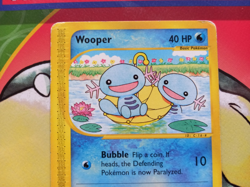 Wooper 117/147 Aquapolis Pokemon Card - Image 3