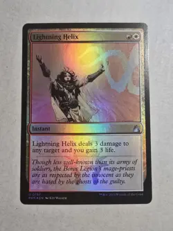 Lightning Helix Ravnica Remastered Foil - Image 1