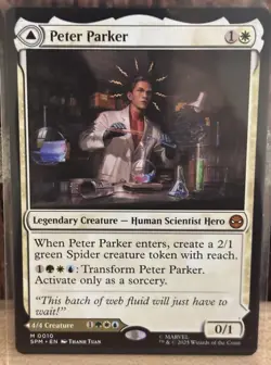 MTG Marvel's Spider-Man - Peter Parker / Amazing Spider-Man (10) - Mythic - Image 1