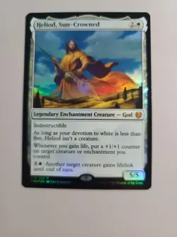 MTG Heliod, Sun-Crowned Theros Beyond Death 018/254 Foil Mythic - Image 1