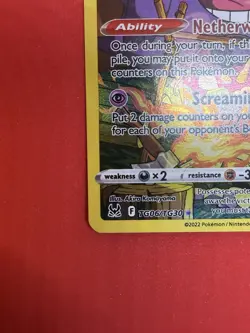 Pokemon TCG Gengar Lost Origin Trainer Gallery TG06/TG30 - Image 4