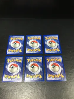 1999 POKEMON TCG VINTAGE WOTC BASE 2 SET TRAINER - 6 Card Lot Never Played With - Image 2