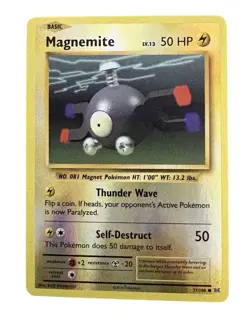Pokemon TCG Card Magnemite 37/108 XY Evolutions Reverse Holo 2016 Lightly Played - Image 2