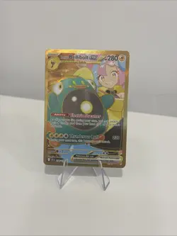 Pokemon Iono's Bellibolt ex Double Rare Full Art Holo SV09 188/159 EX Card - Image 1