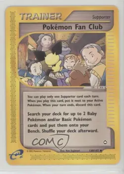Pokemon Fan Club e-Card Series Aquapolis #130 2002 - Image 1