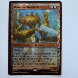 Magic The Gathering Mtg Torrential Gearhulk Foil Kaladesh Inventions Near Mint - Image 1
