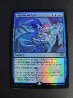 Wisdom of Ages (Foil) Rare MTG Secrets of Strixhaven - Image 1