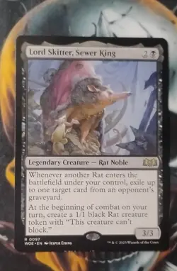 Lord Skitter, Sewer King Wilds of Eldraine Regular - Image 1