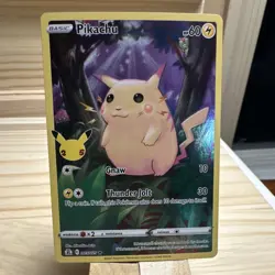 The Pokemon Company Pikachu Celebrations Holo Rare 005/025 60 HP Basic - Image 1