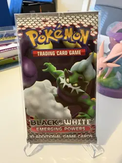 Pokemon TCG Black and White Emerging Powers Booster Pack Sealed Unweighed - Image 1