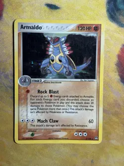 Armaldo 3/108 Ex Power Keepers Holo Rare Pokemon TCG Card - Image 2