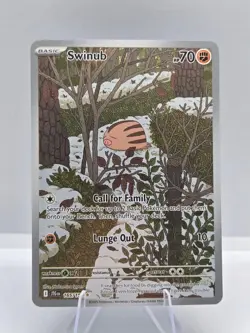 Swinub 165/159 Illustration Rare Journey Together Pokemon NM - Image 1